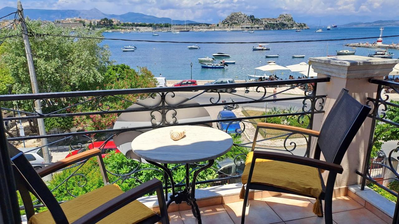 Garitsa Bay Apartment Corfu  Bagian luar foto