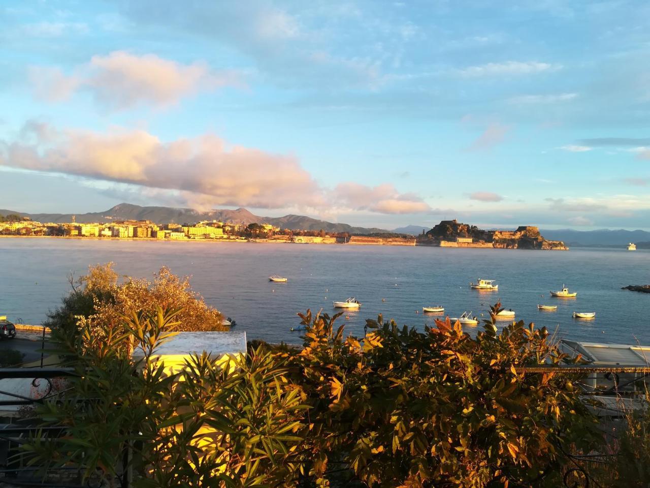Garitsa Bay Apartment Corfu  Bagian luar foto