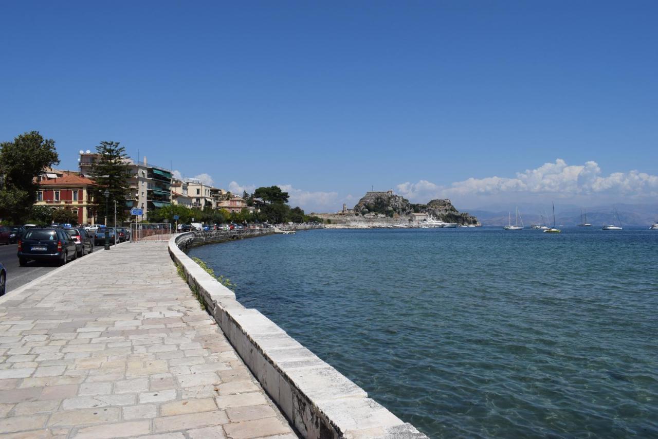 Garitsa Bay Apartment Corfu  Bagian luar foto